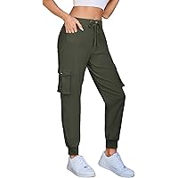 パンツ nuit.drawstring cropped cargo Nuofengkudu Cargo Cropped Trousers Women 6 Pockets 3/4